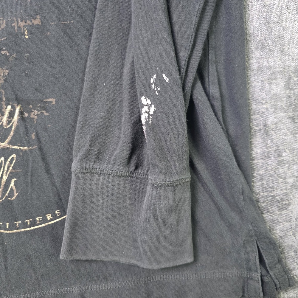 Legacy Falls Henley T Shirt Mens Large Allover Deer Logo 100% Cotton Outdoor - Picture 6 of 9